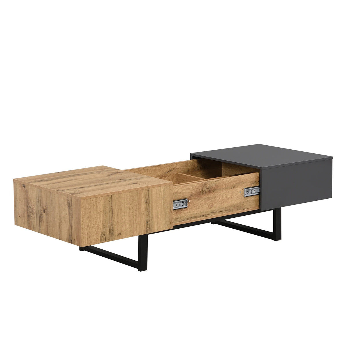 table basse coulissante moderne